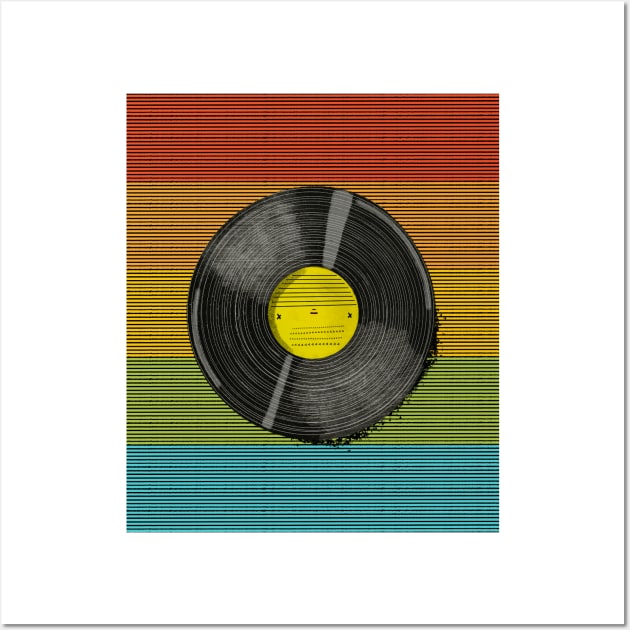 Rainbow vinyl Wall Art by jenblove